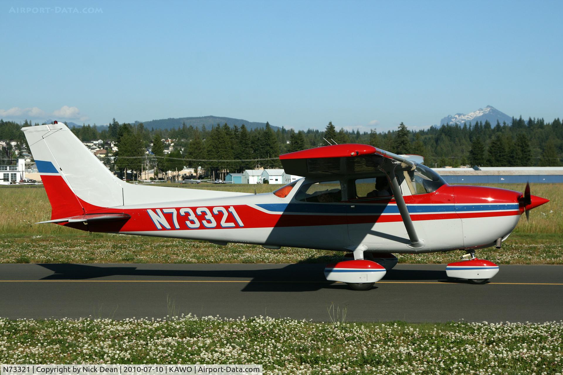 N73321, 1976 Cessna 172M C/N 17267372, KAWO