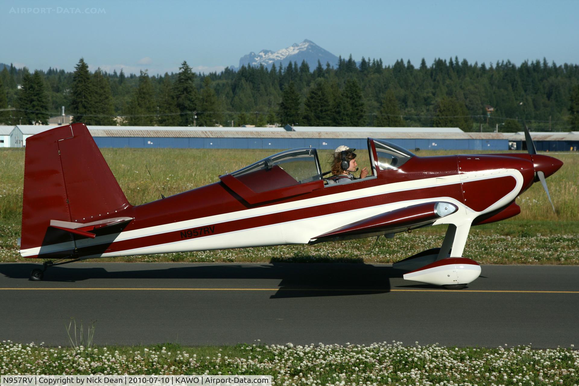 N957RV, 2009 Vans RV-7 C/N 72608, KAWO