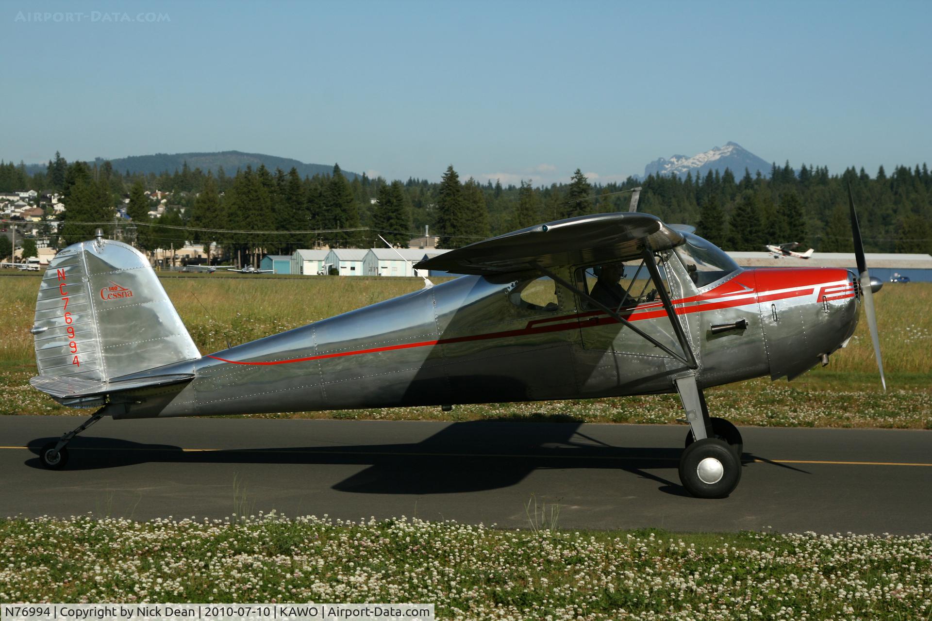N76994, 1946 Cessna 140 C/N 11440, KAWO