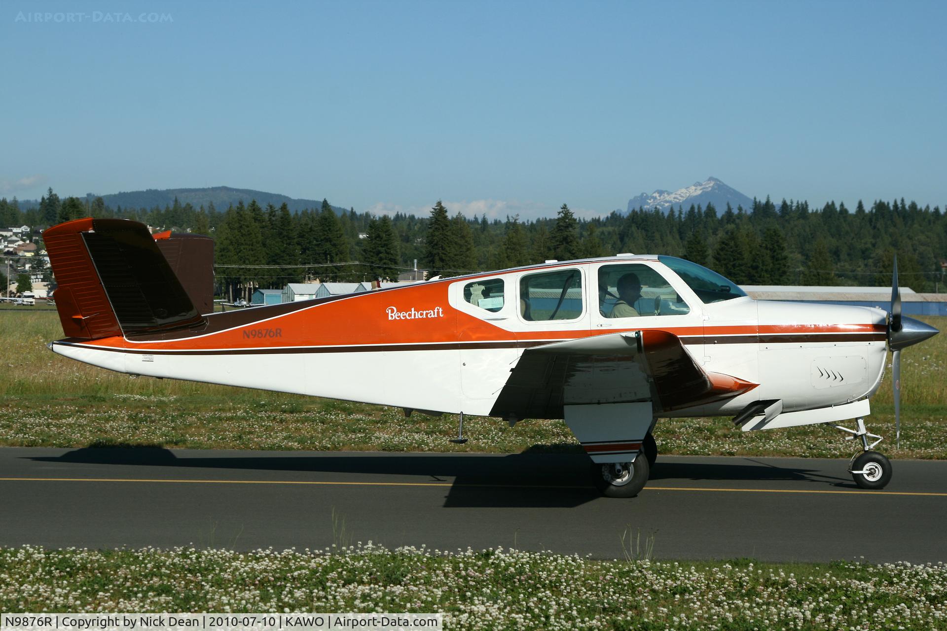 N9876R, 1960 Beech M35 Bonanza C/N D-6431, KAWO