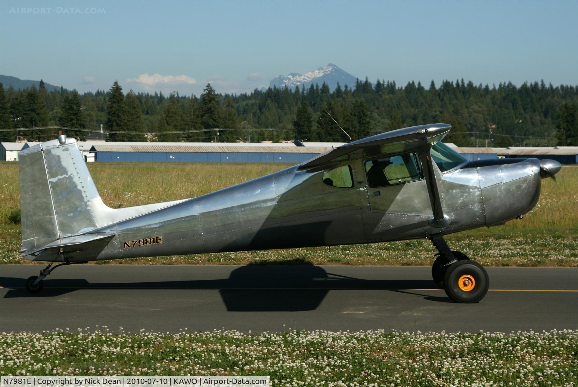 N7981E, 1959 Cessna 150 C/N 17781, KAWO