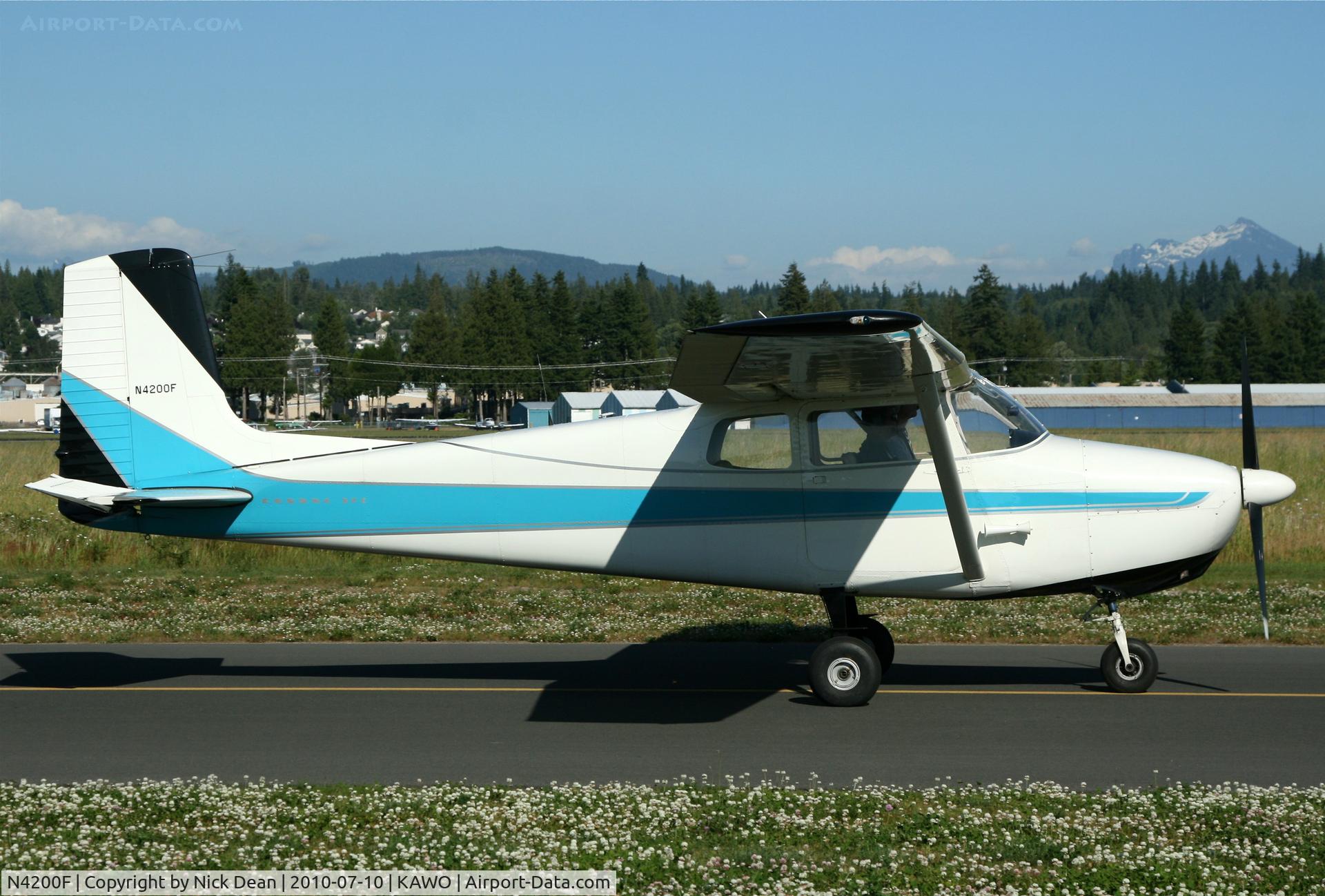 N4200F, 1958 Cessna 172 C/N 46100, KAWO