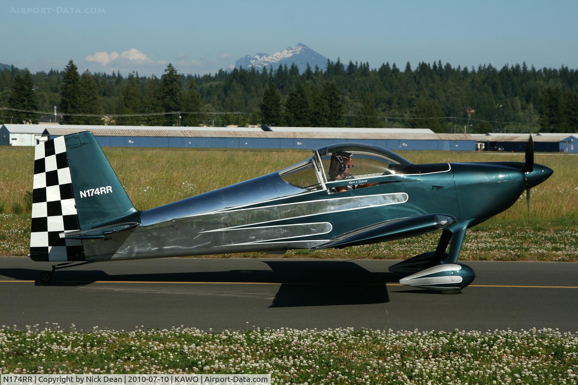 N174RR, 2007 Vans RV-7 C/N 70754, KAWO