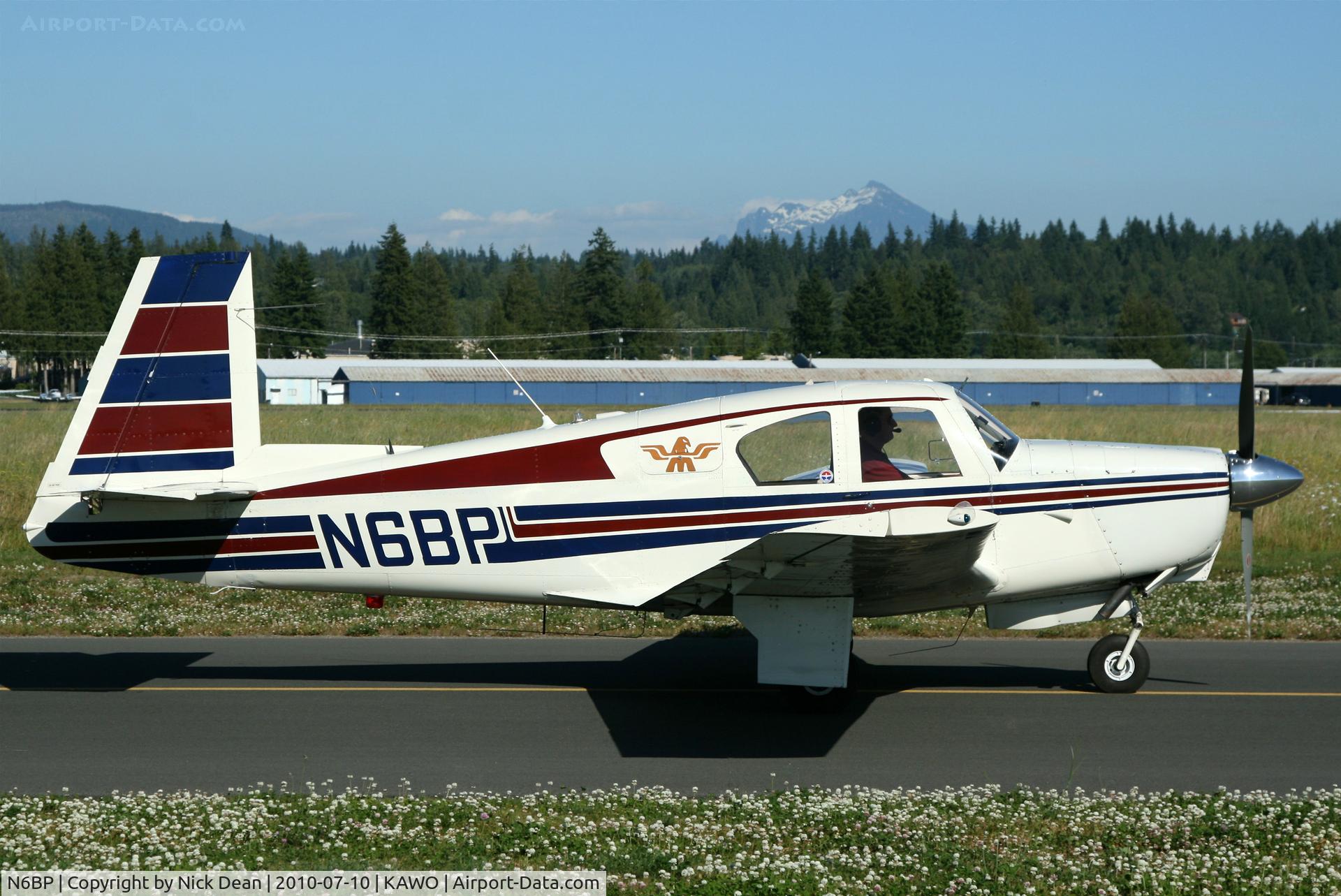 N6BP, 1961 Mooney M20B Mark 21 C/N 1823, KAWO