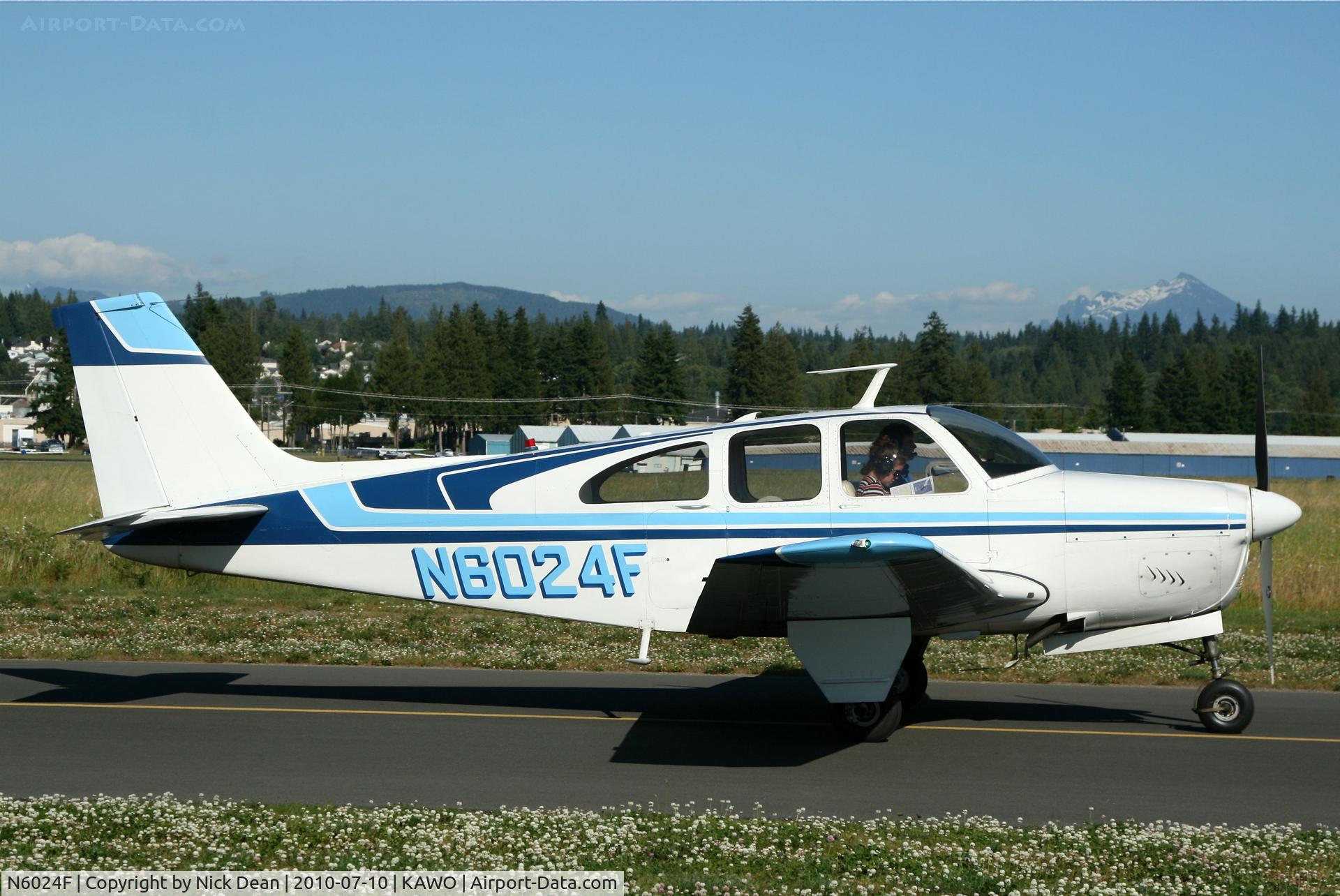 N6024F, 1965 Beech 35-C33 Debonair C/N CD-879, KAWO