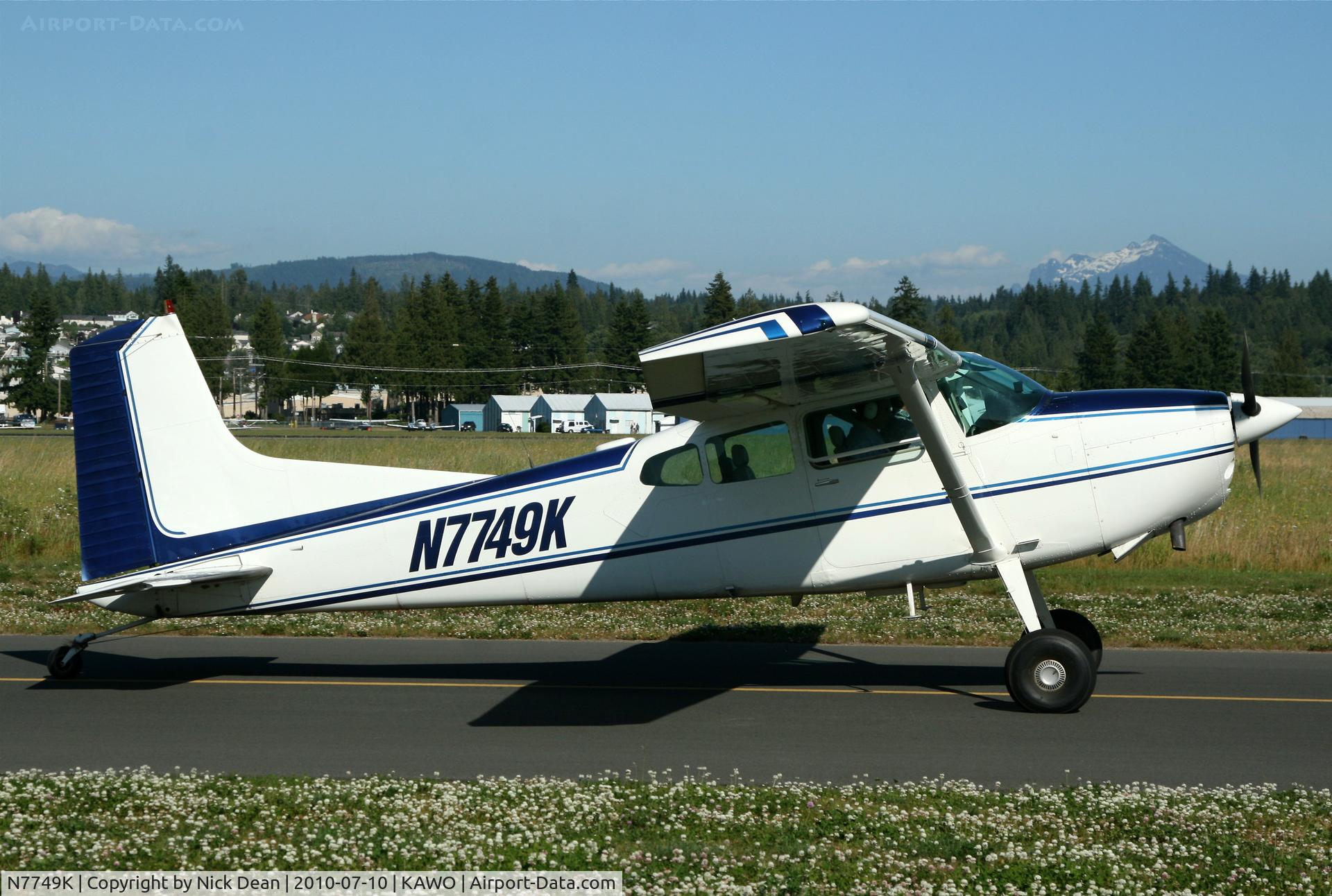 N7749K, 1976 Cessna 180J C/N 18052717, KAWO