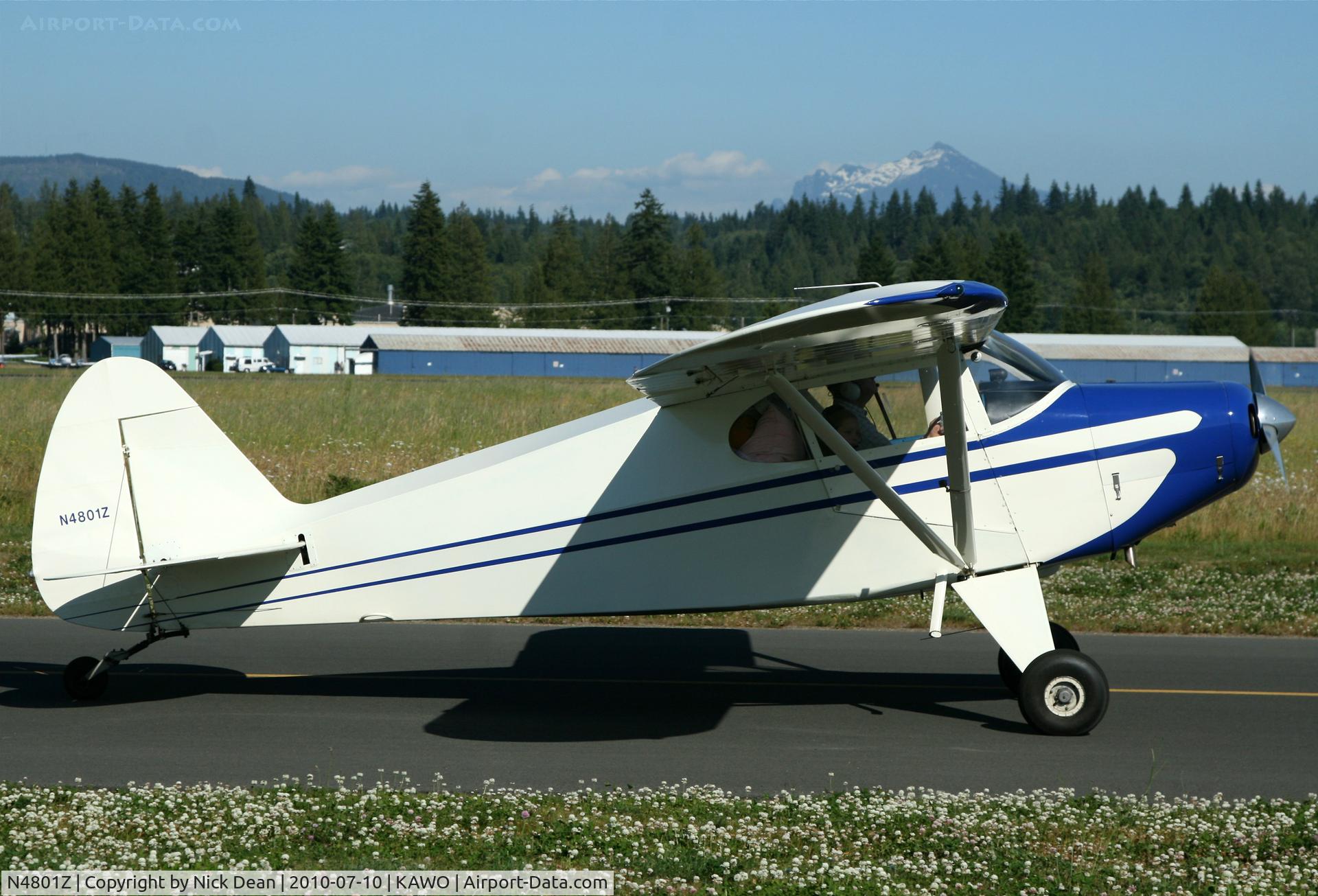 N4801Z, 1961 Piper PA-22-108 Colt C/N 22-8368, KAWO
