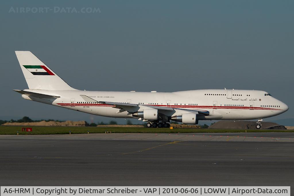 A6-HRM, 1998 Boeing 747-422 C/N 26903, UAE Government Boeing 747-400