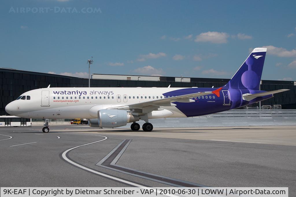 9K-EAF, 2010 Airbus A320-214 C/N 4304, Wataniya Airbus 320