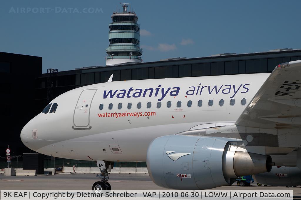9K-EAF, 2010 Airbus A320-214 C/N 4304, Wataniya Airbus 320