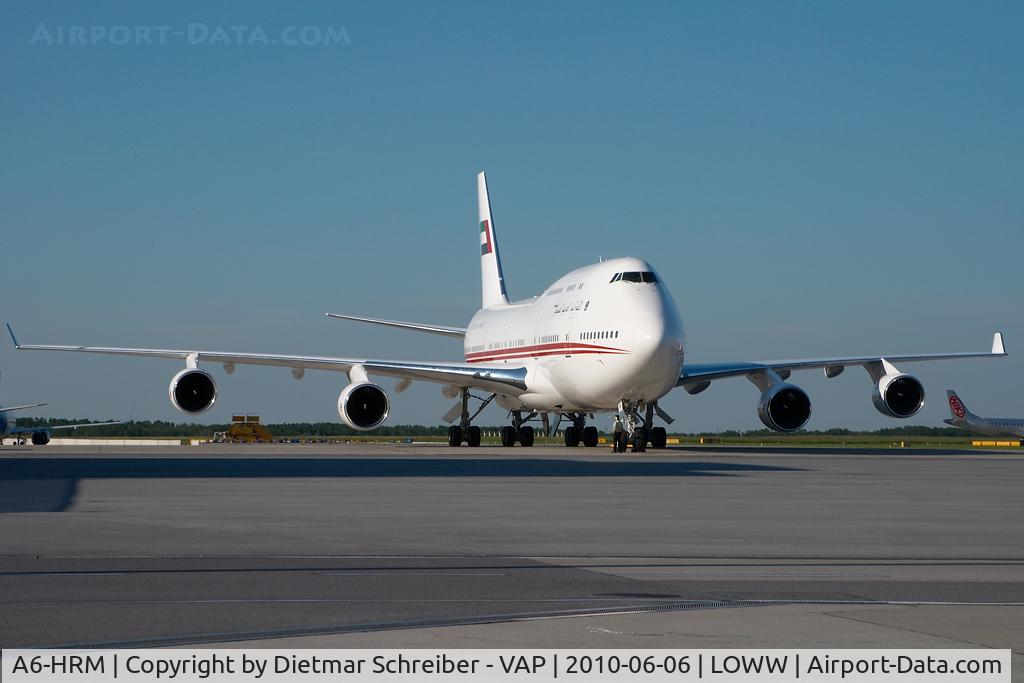 A6-HRM, 1998 Boeing 747-422 C/N 26903, UAE Government Boeing 747-400