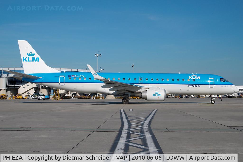 PH-EZA, 2008 Embraer 190LR (ERJ-190-100LR) C/N 19000224, KLM Embraer 190