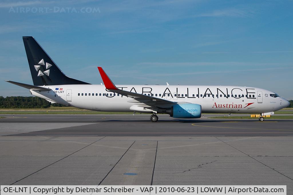 OE-LNT, 2006 Boeing 737-8Z9 C/N 33834, Austrian B737-800