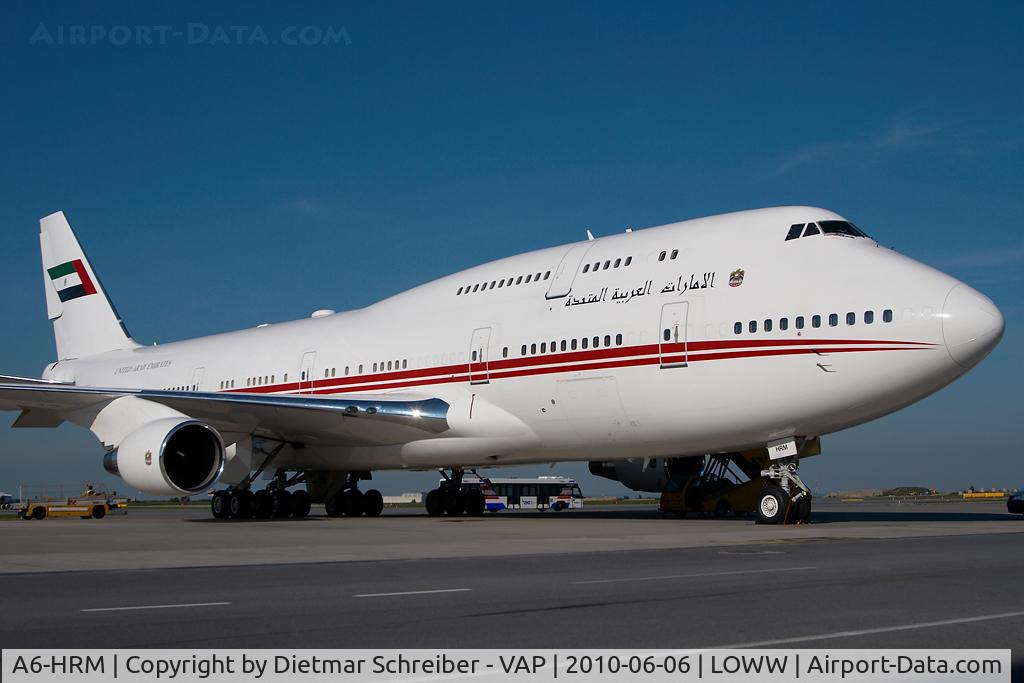 A6-HRM, 1998 Boeing 747-422 C/N 26903, UAE Government Boeing 747-400