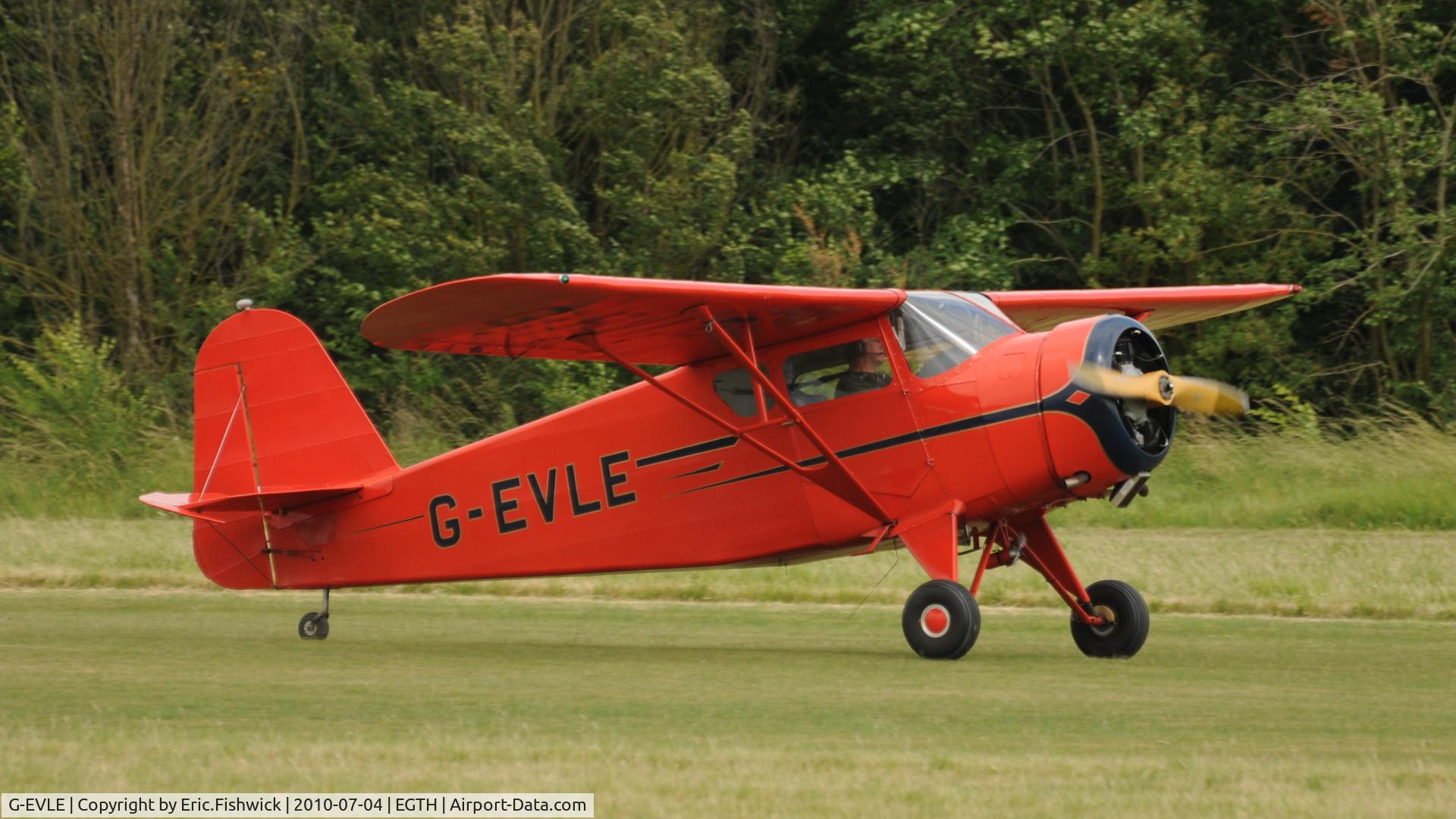 G-EVLE, 1939 Rearwin 8125 Cloudster C/N 803, 2. G-ELVE at Shuttleworth American Air Display 4th. July 2010