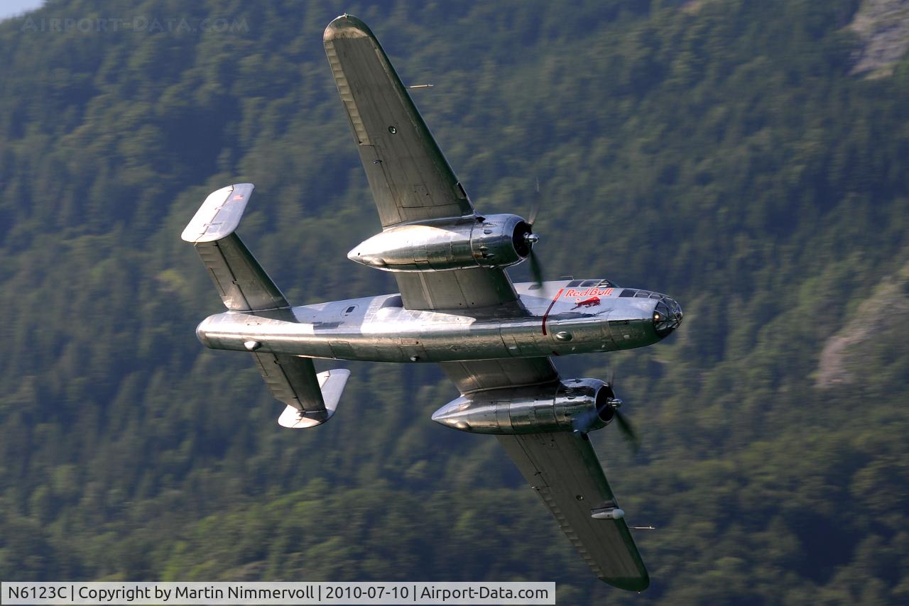 N6123C, 1945 North American B-25J-30-NC Mitchell Mitchell C/N 108-47647, Flying Bulls