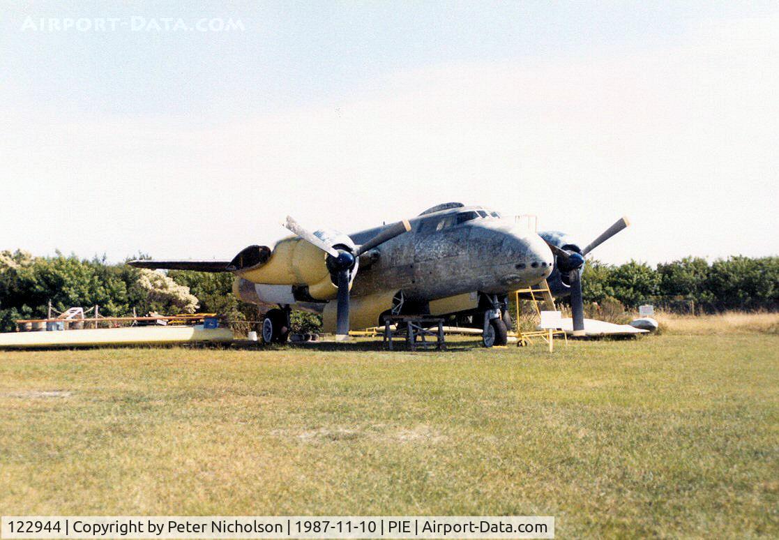 122944, Lockheed P2V-3 Neptune C/N 326-1120, P2V-3 Neptune as seen at the Florida Military Aviation Museum, Clearwater in November 1987 - the museum was previously known as Yesterday's Air Force Museum
