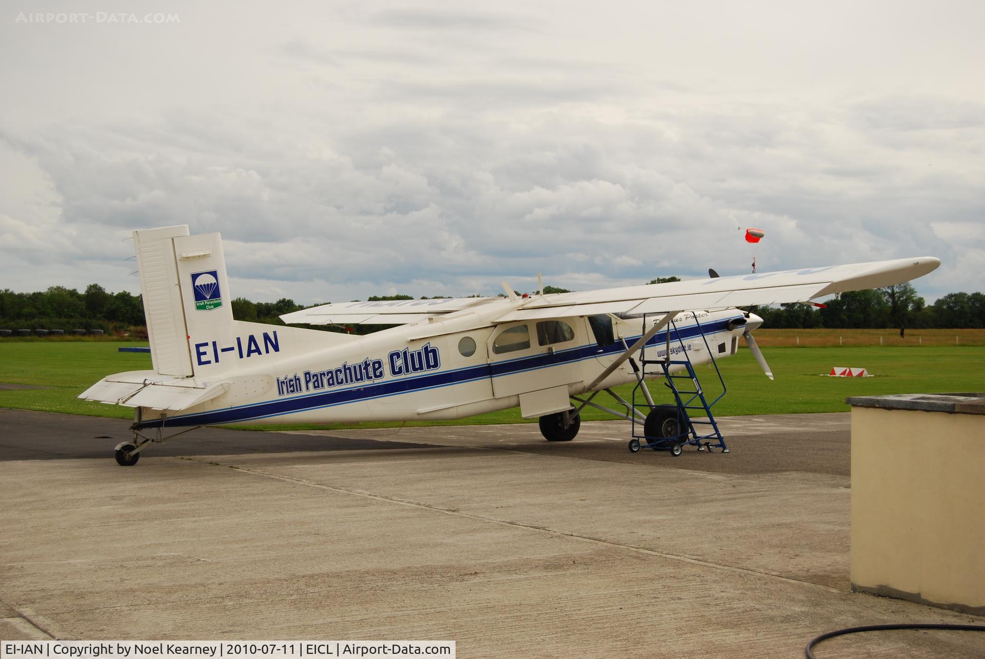 EI-IAN, Pilatus PC-6/B2-H4 Turbo Porter C/N 810, Pilatus PC-6