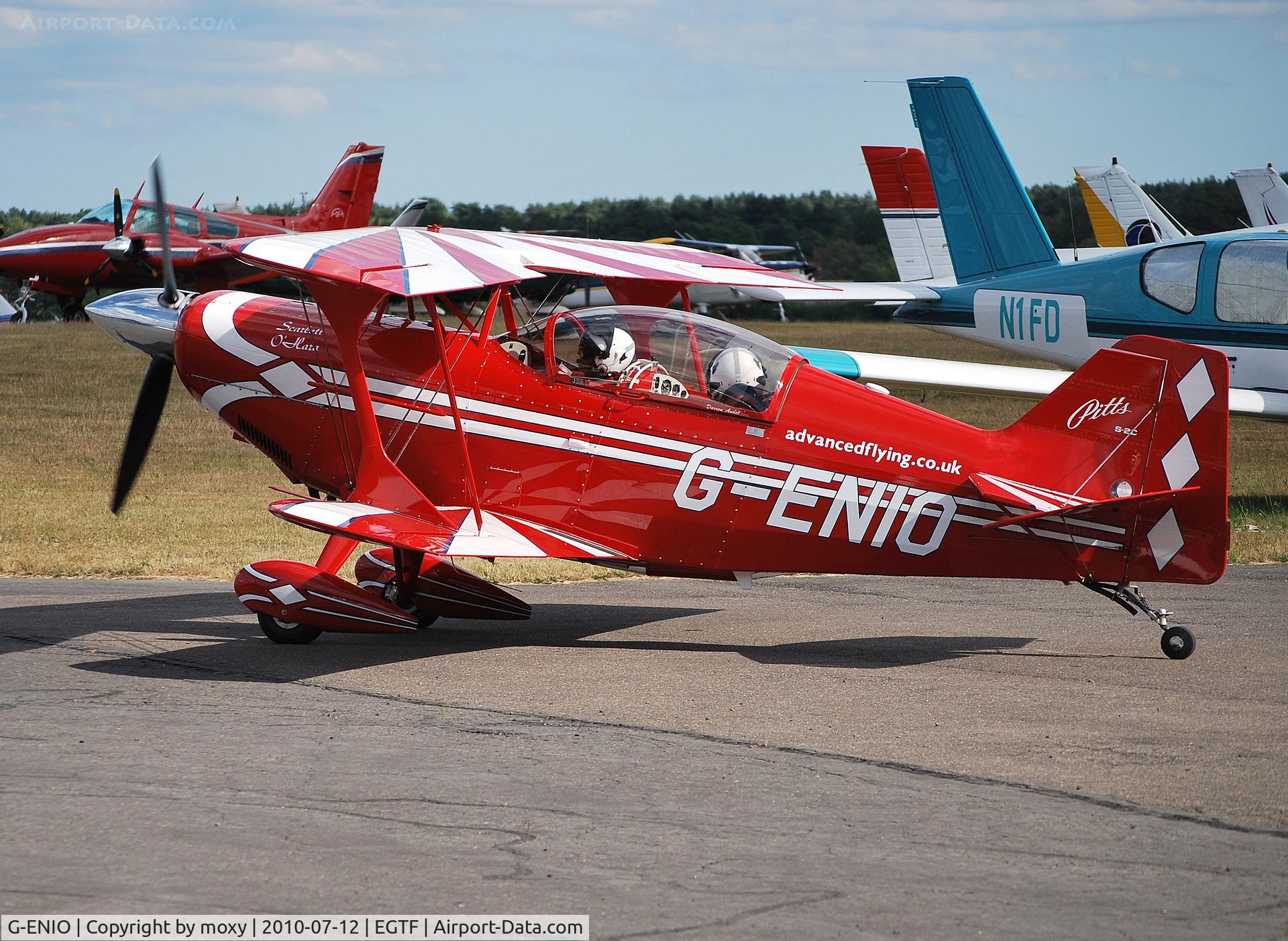 G-ENIO, Pitts S-2C Special C/N 6083, Pitts S-2C at Fairoaks
Cn 6083 Ex N31PS