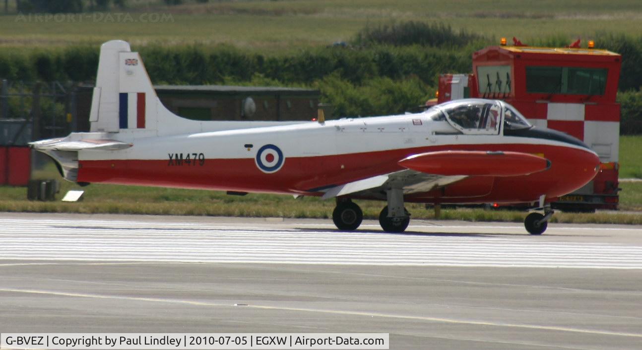G-BVEZ, 1960 Hunting P-84 Jet Provost T.3A C/N PAC/W/9287, departures day