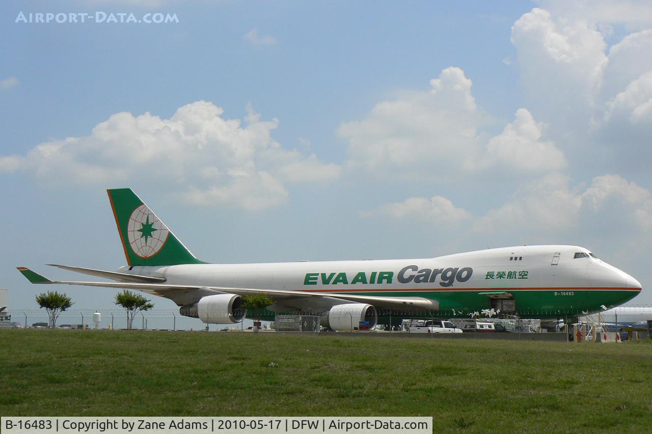 B-16483, 2002 Boeing 747-45EF (SCD) C/N 30609, At DFW Airport - West Freight Ramp