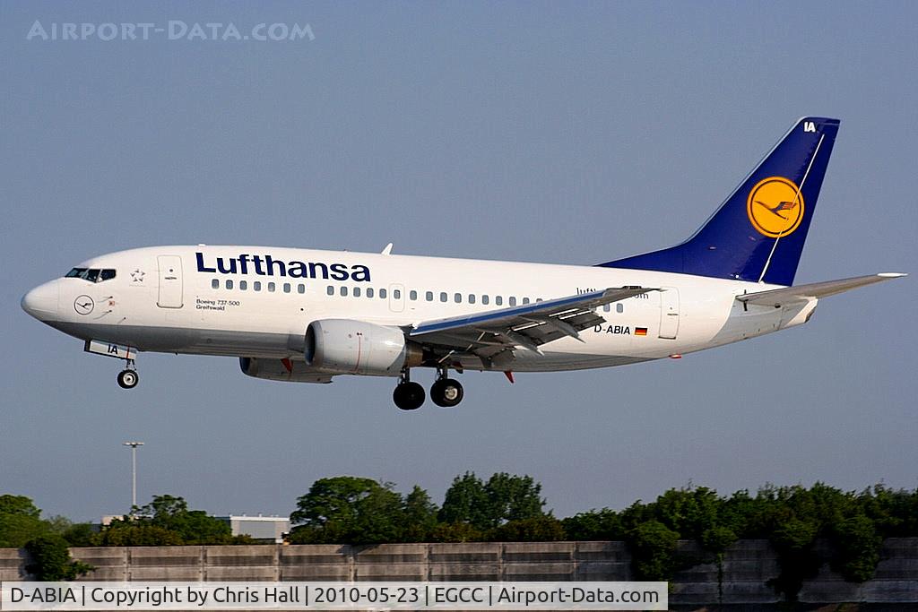 D-ABIA, 1990 Boeing 737-530 C/N 24815, Lufthansa