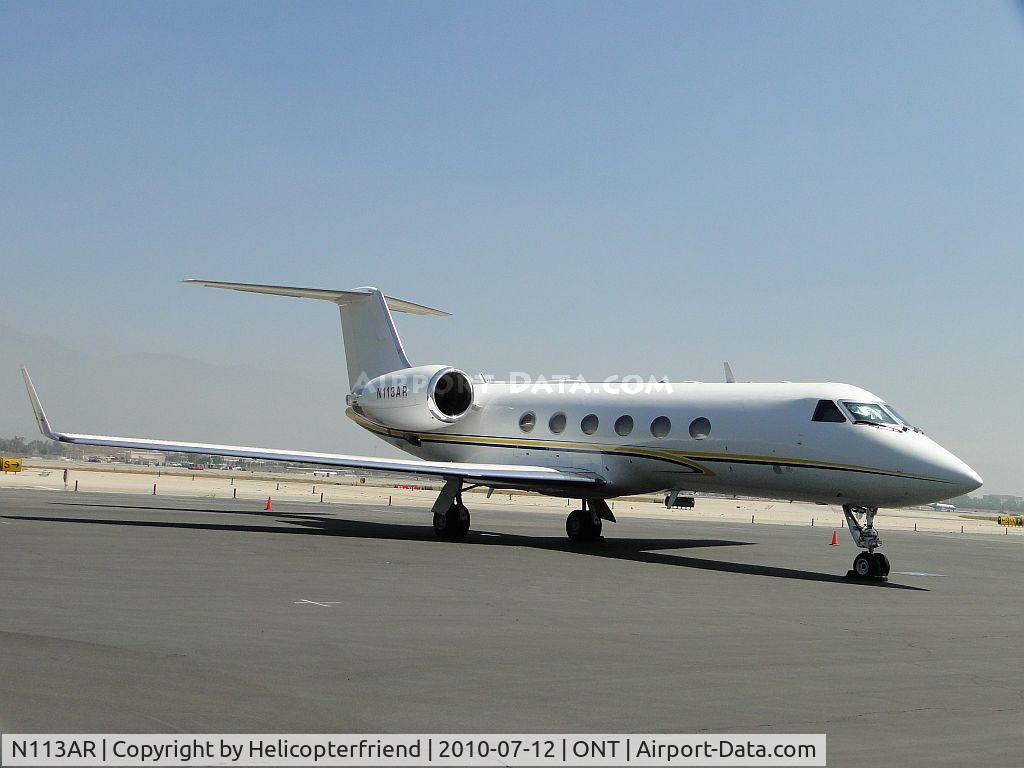 N113AR, 1987 Gulfstream Aerospace G-IV C/N 1018, Parked on the southside of the airport