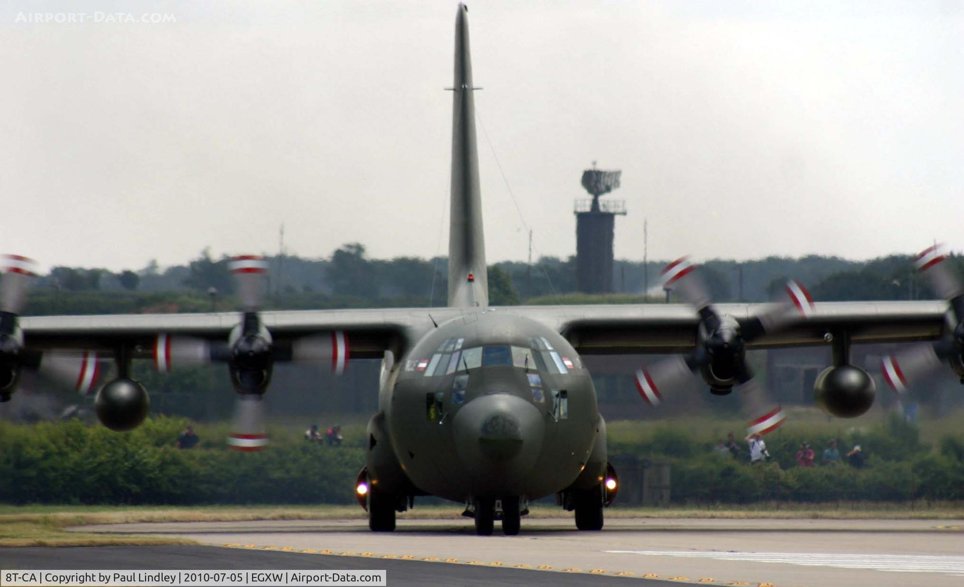 8T-CA, 1967 Lockheed C-130K Hercules C.1 C/N 382-4198, Going home after the airshow