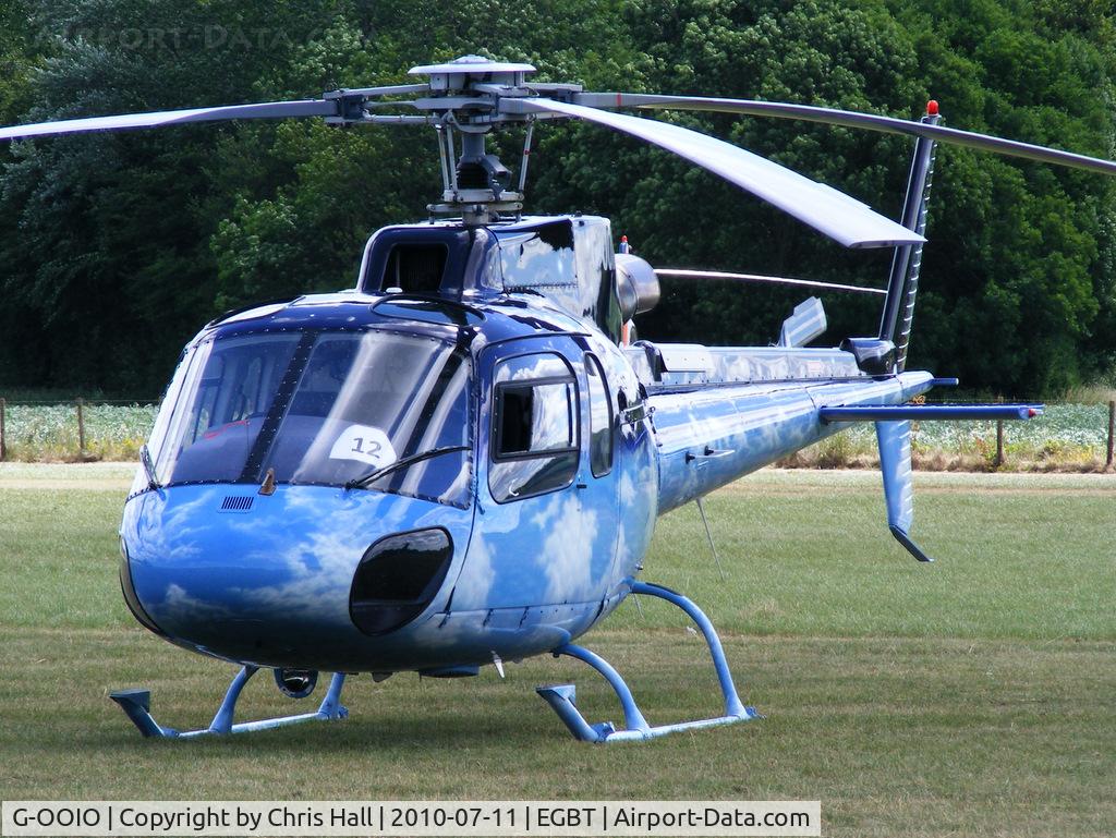 G-OOIO, 2001 Eurocopter AS-350B-3 Ecureuil Ecureuil C/N 3463, owned by Pink Floyd drummer, Nick Mason