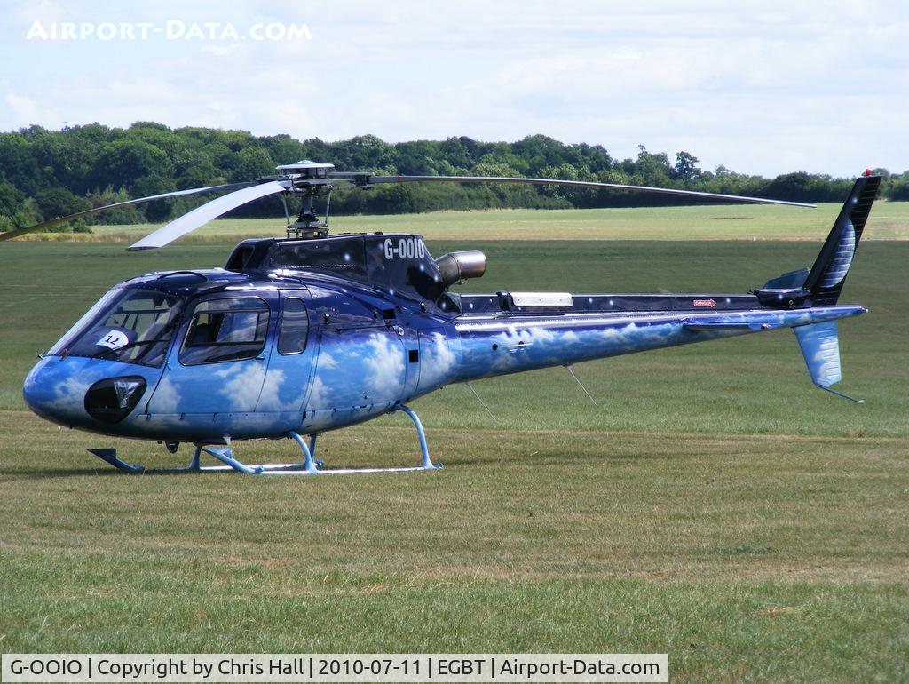 G-OOIO, 2001 Eurocopter AS-350B-3 Ecureuil Ecureuil C/N 3463, owned by Pink Floyd drummer, Nick Mason