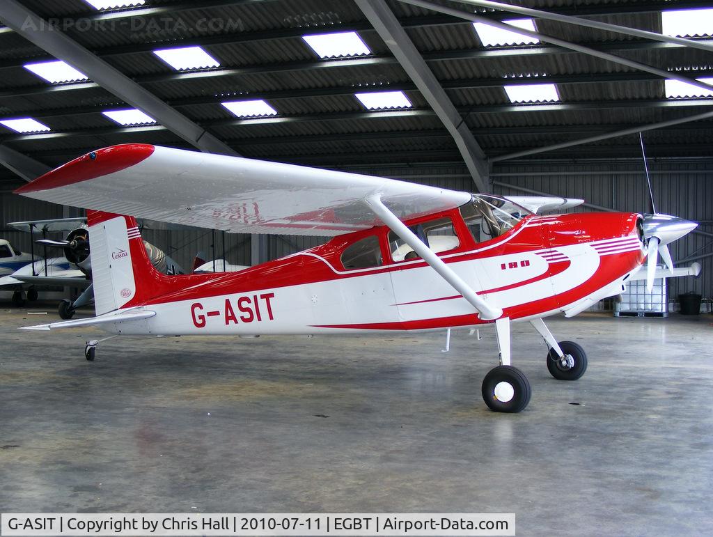 G-ASIT, 1956 Cessna 180 C/N 32567, privately owned