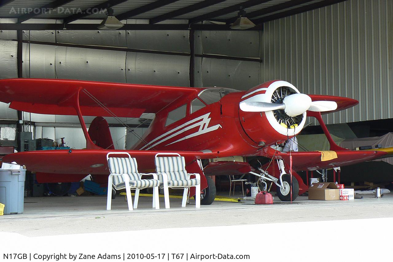 N17GB, 1943 Beech D17S Staggerwing C/N 4818, At Hicks Field, Fort Worth, TX