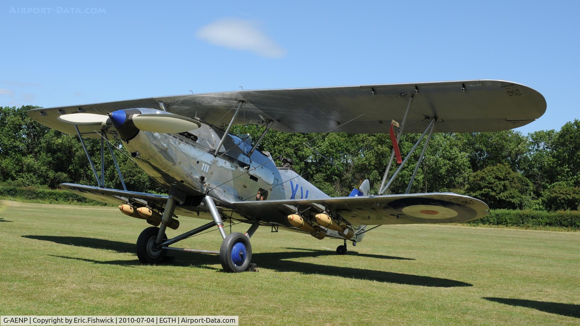 G-AENP, 1935 Hawker Hind C/N 41H/81902, 3. K5414 at the Shuttleworth Military Pagent air Display July 2010