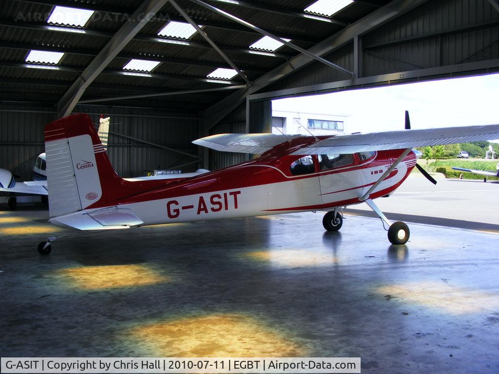 G-ASIT, 1956 Cessna 180 C/N 32567, privately owned
