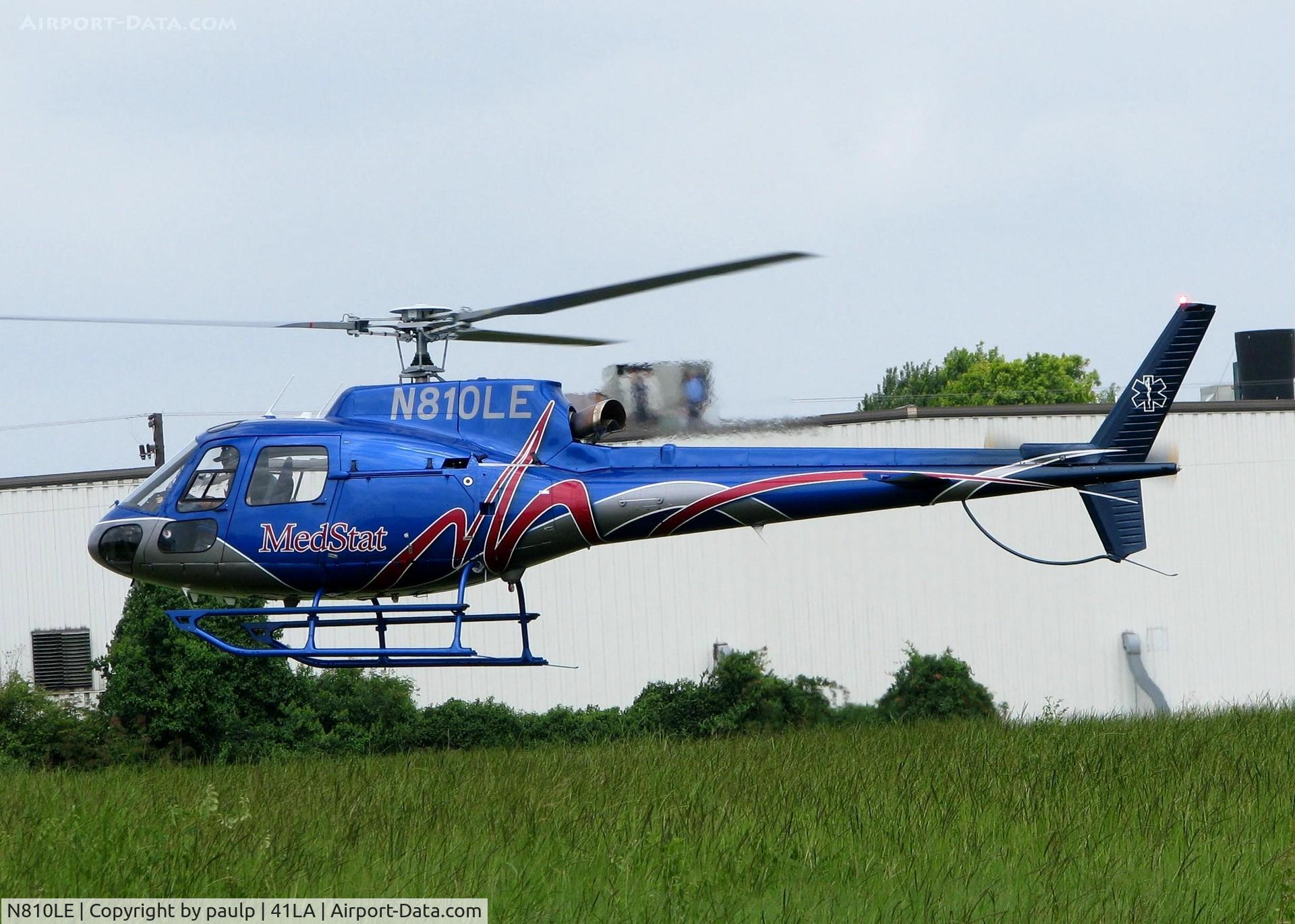 N810LE, Aerospatiale AS-350B-2 Ecureuil C/N 4924, At Metro Aviation / Downtown Shreveport.