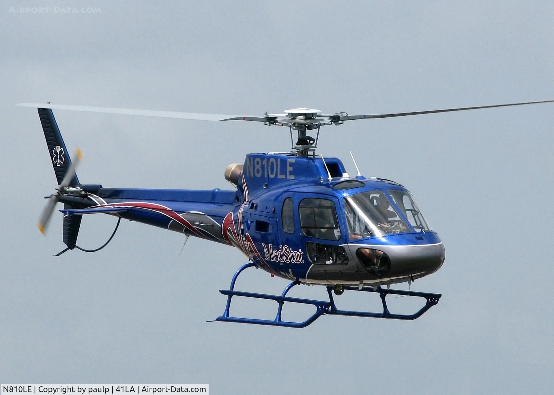 N810LE, Aerospatiale AS-350B-2 Ecureuil C/N 4924, At Metro Aviation / Downtown Shreveport.