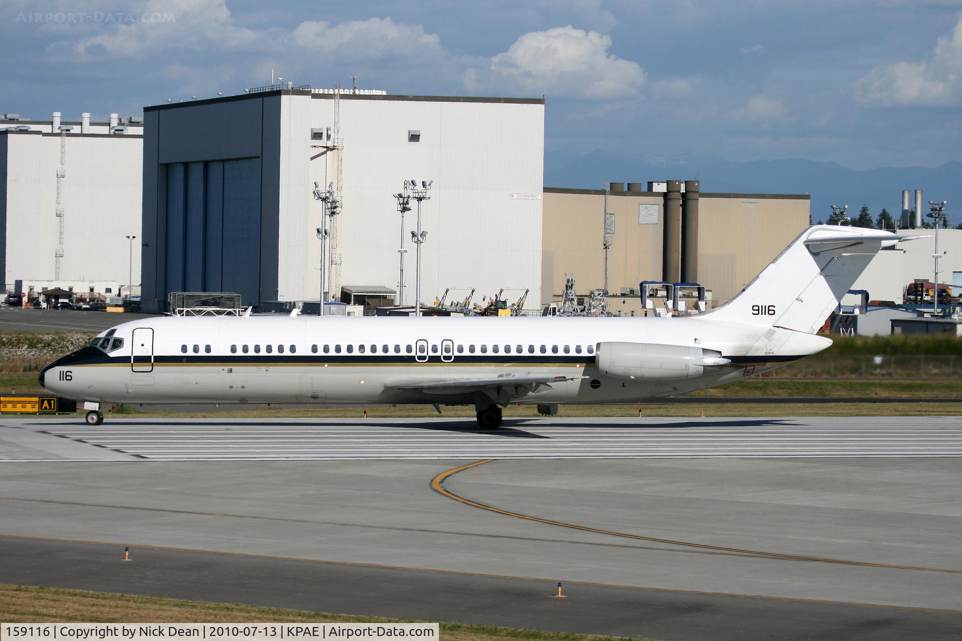 159116, 1973 McDonnell Douglas C-9B Skytrain II C/N 47580, KPAE
