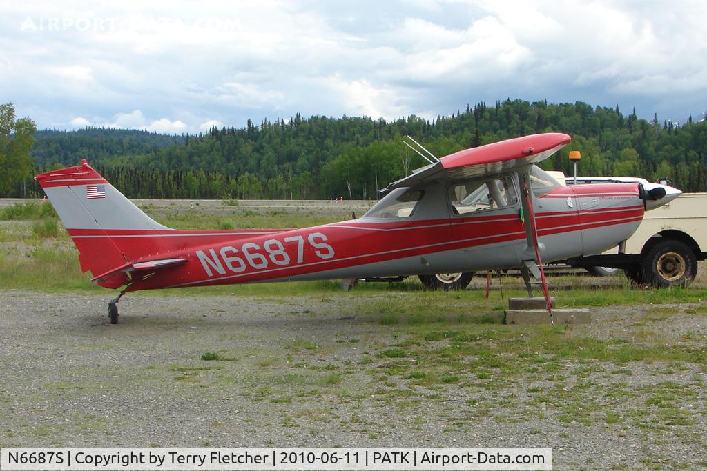 N6687S, 1967 Cessna 150H C/N 15067487, 1967 Cessna 150H, c/n: 15067487 at Talkeetna