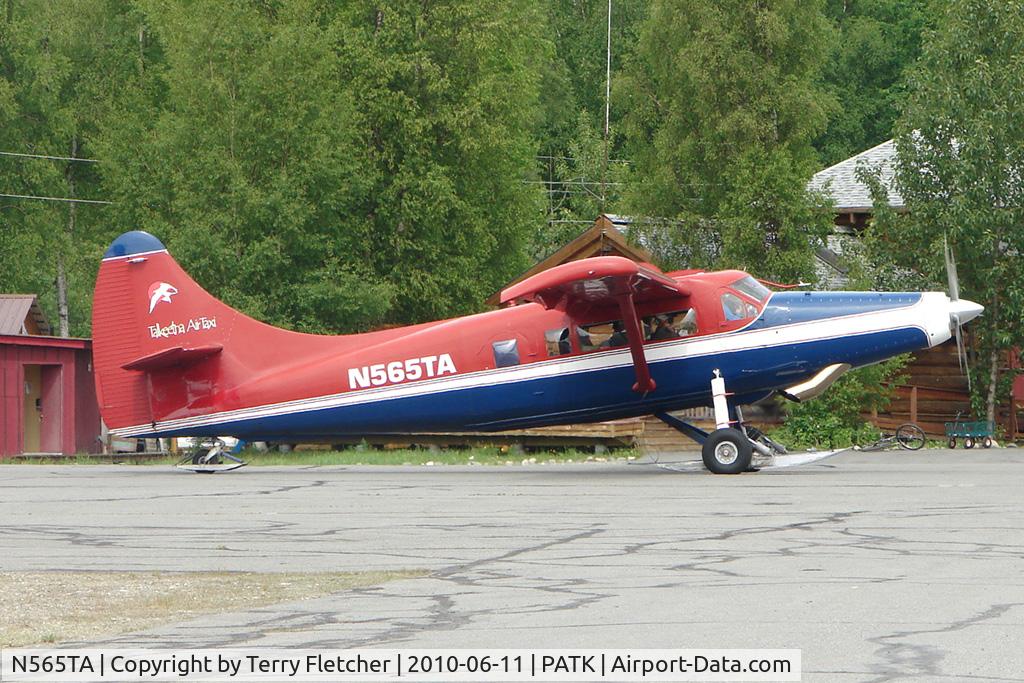 N565TA, 1954 De Havilland Canada DHC-3 Otter C/N 46, 1954 Dehavilland DHC-3, c/n: 46 at Talkeetna