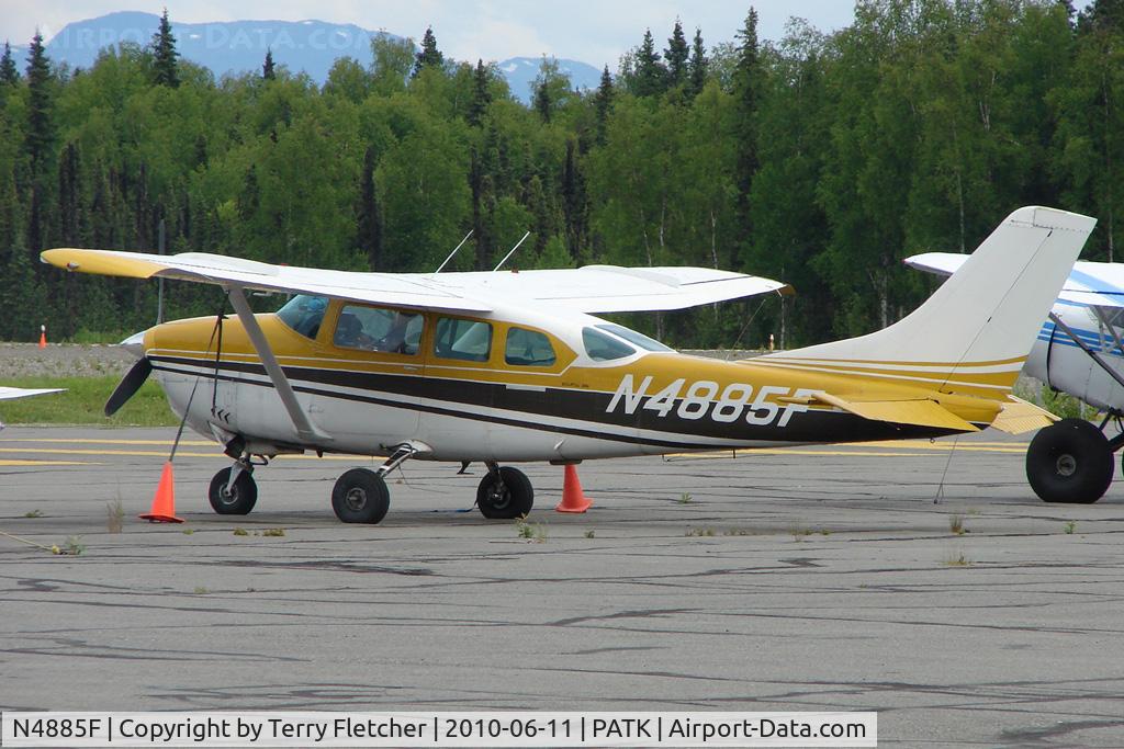 N4885F, 1966 Cessna U206A Super Skywagon C/N U206A-0585, 1966 Cessna U206A, c/n: U206A-0585 at Talkeetna