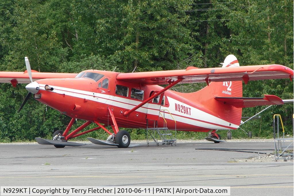 N929KT, 1965 De Havilland Canada DHC-3 Otter C/N 461, 1965 Dehavilland DHC-3, c/n: 461 of K2 Aviation at Talkeetna