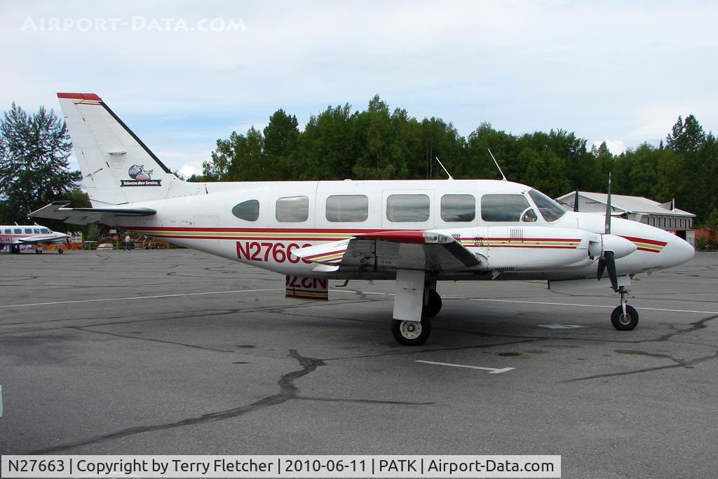 N27663, 1978 Piper PA-31-350 Chieftain C/N 31-7852094, 1978 Piper PA-31-350, c/n: 31-7852094 at Talkeetna
