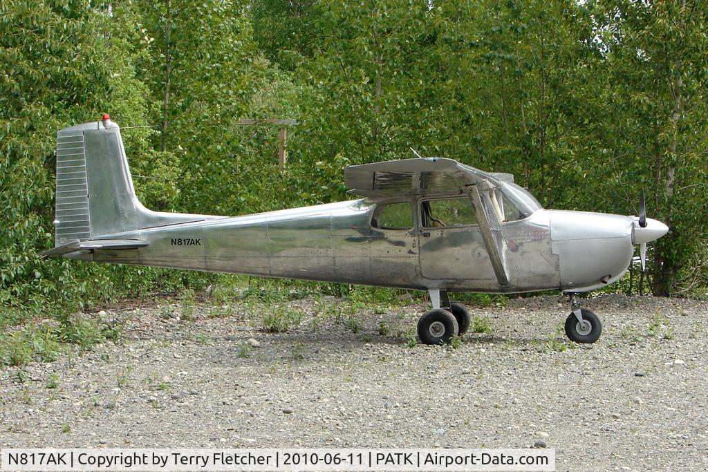 N817AK, 1958 Cessna 175 Skylark C/N 55101, 1958 Cessna 175, c/n: 55101 at Talkeetna