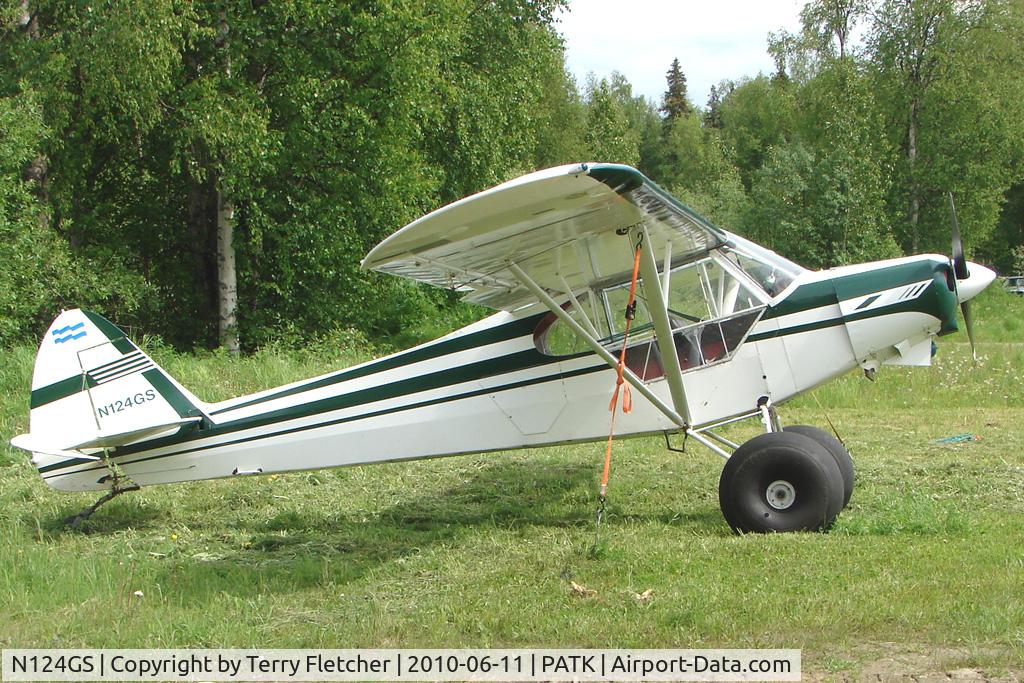 N124GS, 1956 Piper PA-18 C/N 5287, 1956 Piper PA-18, c/n: 5287 at Talkeetna