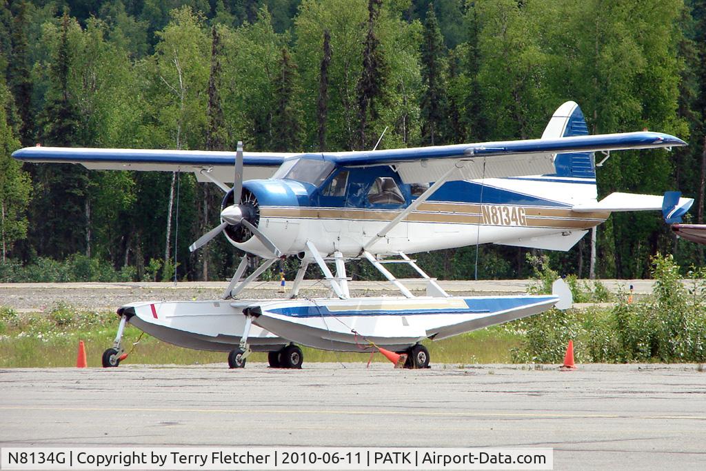 N8134G, 1959 De Havilland Canada U-6A Beaver C/N 1410/1958 (58-2077), 1959 Dehavilland BEAVER U-6A, c/n: 58-2077 at Talkeetna