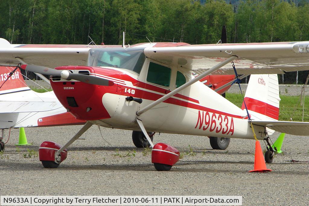 N9633A, 1949 Cessna 140A C/N 15354, 1949 Cessna 140A, c/n: 15354 at Talkeetna