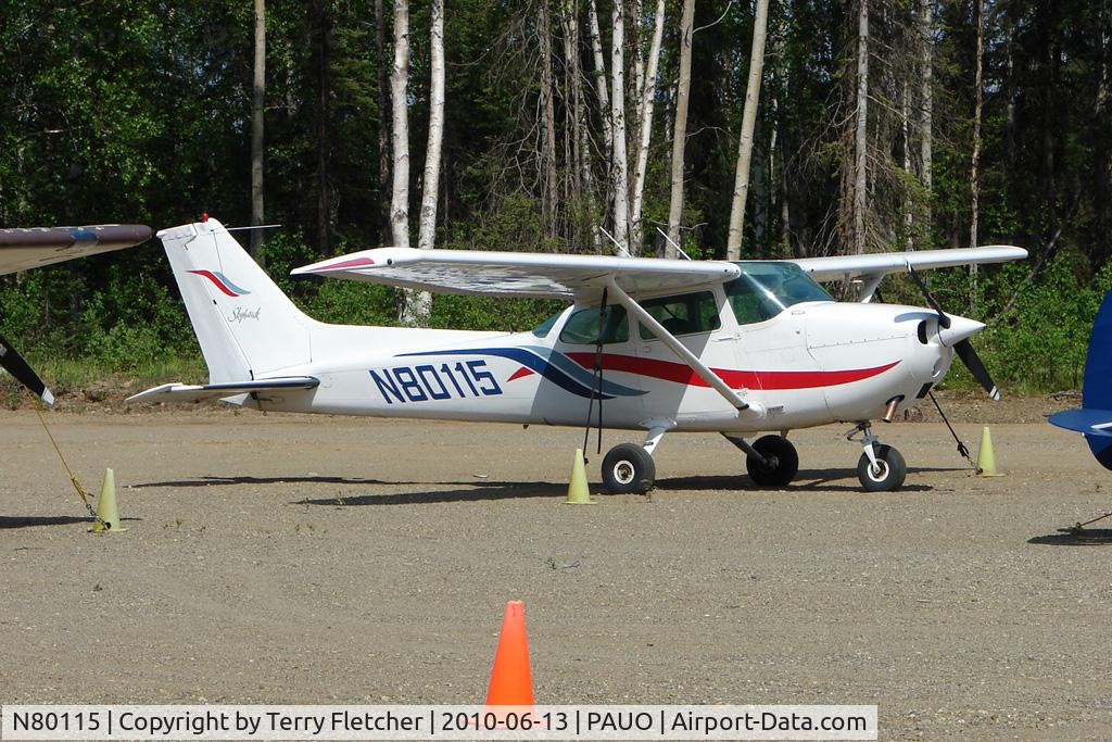 N80115, 1975 Cessna 172M C/N 17266379, 1975 Cessna 172M, c/n: 17266379 at Willow AK