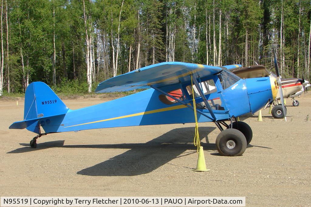 N95519, 1946 Taylorcraft BCS12D-4-85 C/N 7819, 1946 Taylorcraft BCS12D-4-85, c/n: 7819 at Willow AK
