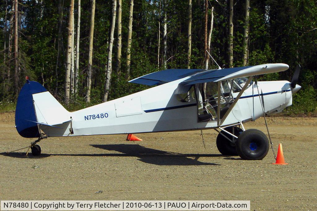 N78480, 1947 Piper PA-12 Super Cruiser C/N 12-1990, 1947 Piper PA-12, c/n: 12-1990 at Willow AK
