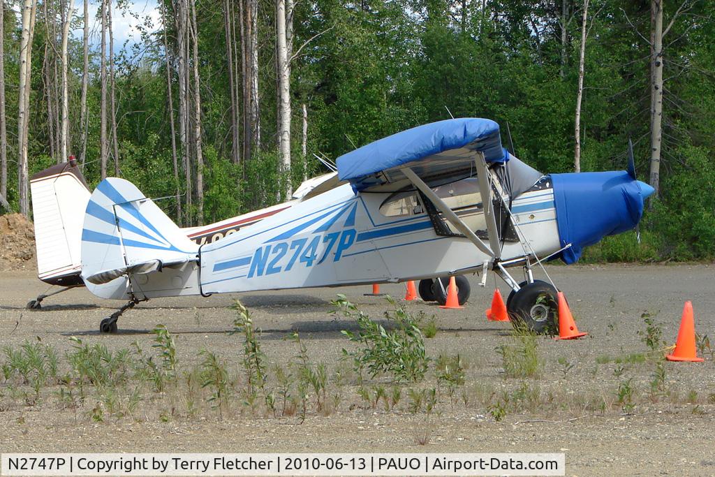 N2747P, 1955 Piper PA-22 C/N 22-3054, 1955 Piper PA-22, c/n: 22-3054 at Willow AK